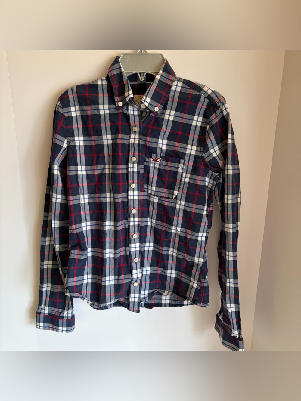 Hollister Boys Button Down Shirt Size S